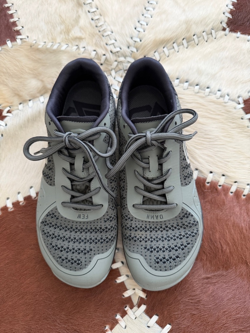Born Primitive Gray Knit Training Sneakers Savage Size Men’s 9 NWOB